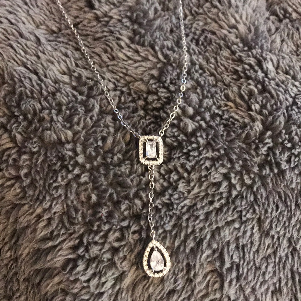 Silver plated necklace